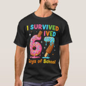 I Survived 67 Days Of School Funny Meme Teacher St Tシャツ (正面)
