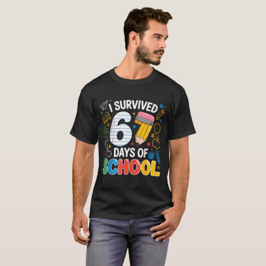 I Survived 67 Days Of School Funny Meme Teacher St Tシャツ (正面フル)
