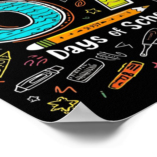 I Survived 67 Days Of School _ Funny Teacher &amp; ポスター (角)