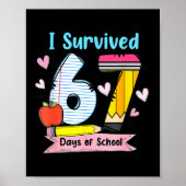I Survived 67 Days Of School, Funny Teachers Stude ポスター (正面)