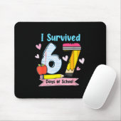 I Survived 67 Days Of School, Funny Teachers Stude マウスパッド (マウス)