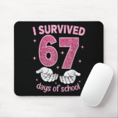 I Survived 67 Days Of School Gen Alpha Slang 6 7 H マウスパッド (マウス)