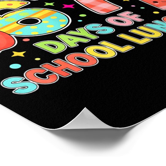 I Survived 67 Days Of School Lunches 6 7 Meme Lunc ポスター (角)