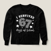 I Survived 67 Days of School PNG | Funny Teacher & (デザイン正面)