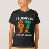 I Survived 67 Days Of School Six Seven Meme Ice Cr Tシャツ (正面)