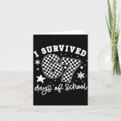 I Survived 67 Days Of School Students Teachers 100 カード (正面)