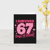 I Survived 67 Days Of School Students Teachers 100 カード (黄色い花)