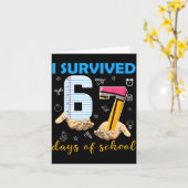 I Survived 67 Days Of School Students Teachers 100 カード (黄色い花)
