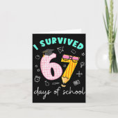I Survived 67 Days Of School Students Teachers 100 カード (正面)
