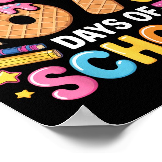 I Survived 67 Days Of School Teacher Student Ice C ポスター (角)