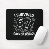 I Survived 67 Days Of School Teachers Students Six マウスパッド (マウス)
