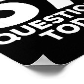 I Survived 67 Questions Today Funny Teacher Six Se ポスター (角)