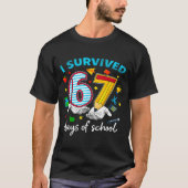 I Survived 67th Day Of School Six Seven Kids  Tシャツ (正面)