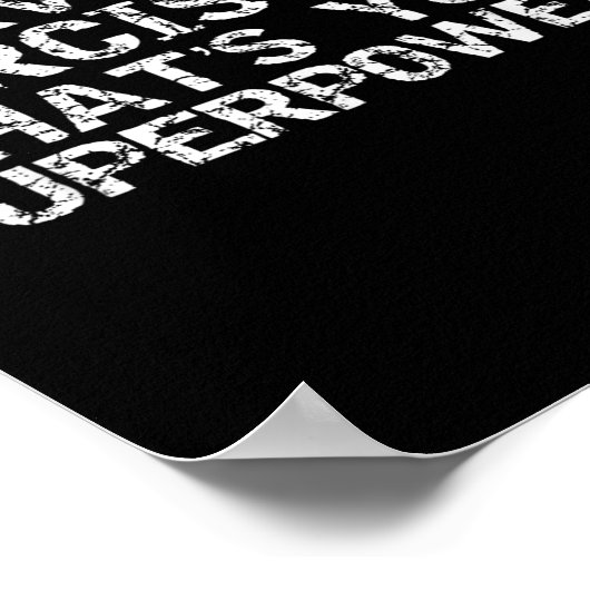 I Survived A Narcissist What's Your Superwer Gift  ポスター (角)