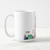 I Survived Another Meeting コーヒーマグカップ (左)