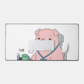 I Survived Another Meeting デスクマット (キーボード&マウス)