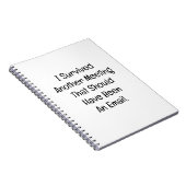 I Survived Another Meeting ノートブック (右側)