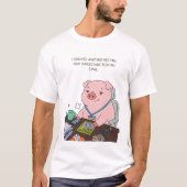 I Survived Another Meeting Tシャツ (正面)