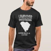 I Survived Chinese Spy Balloon Shootdown Surfside  Tシャツ (正面)