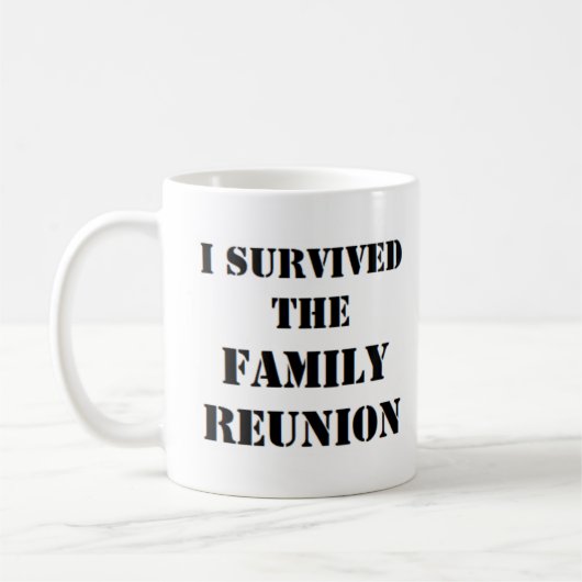 i survived family reunion コーヒーマグカップ (左)