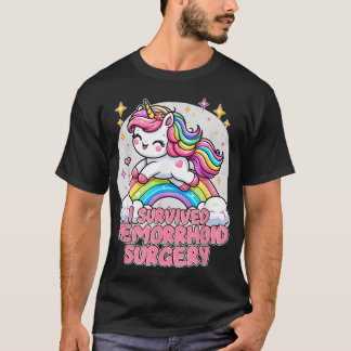  I Survived Hemorrhoid Surgery Sarcastic  Tシャツ