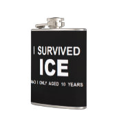 I Survived ICE  フラスク (左)