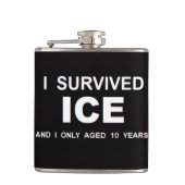 I Survived ICE  フラスク (正面)
