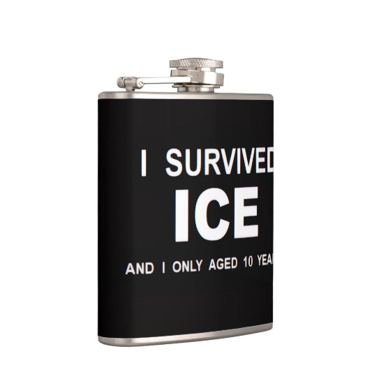 I Survived ICE  フラスク (右)