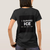 I Survived ICE T-Shirt Tシャツ (裏面)