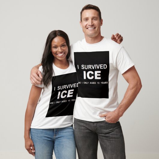 I Survived ICE T-Shirt Tシャツ (ユニセックス)