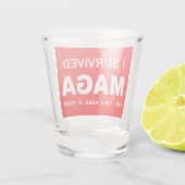 I Survived MAGA ショットグラス (裏面)