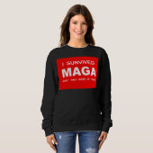 I Survived MAGA  スウェットシャツ (正面フル)