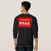 I Survived MAGA  スウェットシャツ (裏面フル)