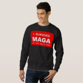 I Survived MAGA  スウェットシャツ (正面フル)