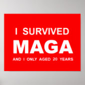 I Survived MAGA  ポスター (正面)