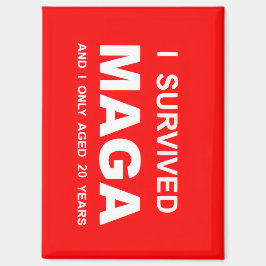 I Survived MAGA マグネット