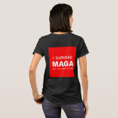 I Survived MAGA Tシャツ (裏面フル)