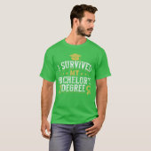 I Survived My Bachelors Degree Party Bachelor Grad Tシャツ (正面フル)