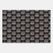 I Survived My Husband's Master's Degree Graduation ラッピングペーパーシート (正面)