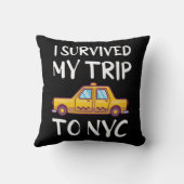 I Survived My Trip To NYC クッション (裏面)