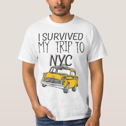 I Survived My Trip To NYC  Tシャツ (正面)
