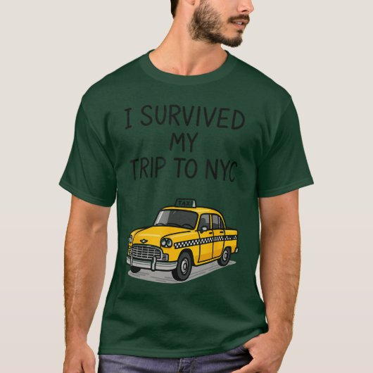 I Survived My Trip to NYC Tシャツ (正面)