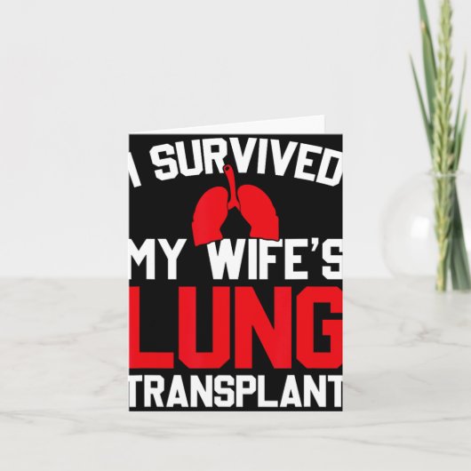 I Survived My Wife's Lung Transplant, New Lung  カード (正面)