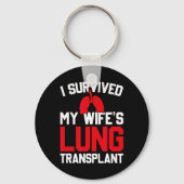 I Survived My Wife's Lung Transplant, New Lung  キーホルダー (正面)