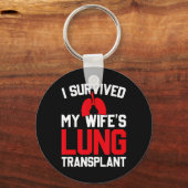 I Survived My Wife's Lung Transplant, New Lung  キーホルダー (正面)