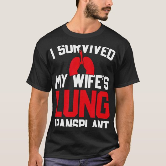 I Survived My Wife's Lung Transplant, New Lung Tシャツ (正面)