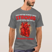 I Survived Open Heart Surgery Bypass Recovery Tシャツ (正面)