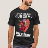 I Survived Open Heart Surgery shirt Heart Attack Tシャツ (正面)