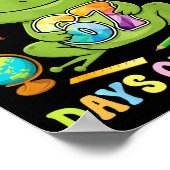 I Survived Six Seven Days Of School Cute Frog Stud ポスター (角)