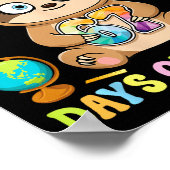 I Survived Six Seven Days Of School Cute Sloth Stu ポスター (角)